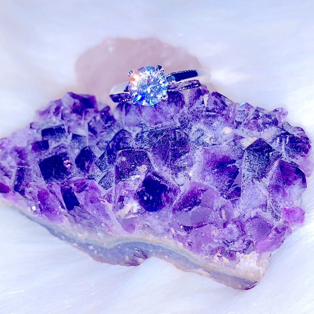 🆕🙌🏻💎Stunning High Quality Colorless AAA+Diamond Topaz 6.9m Stone US_8 💍